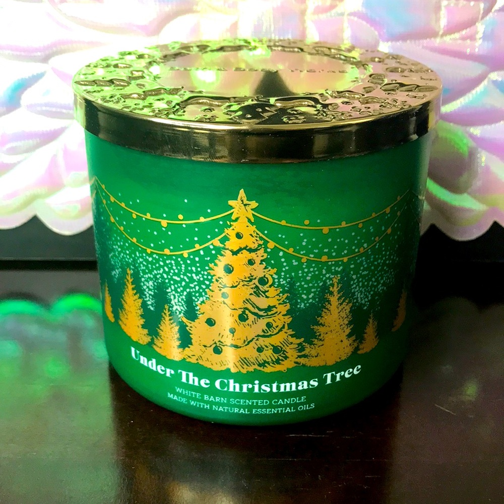 Bath And Body Works 3wickcandle Under The Christmas Tree